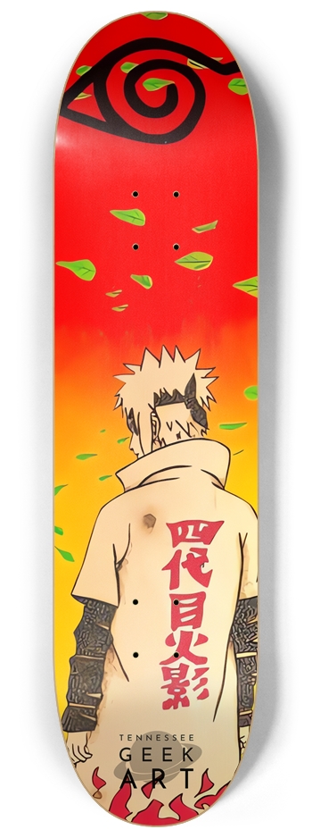 4th Hokage 8-1/4 Skateboard Deck