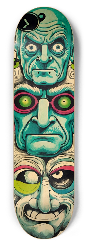 ADHD BUGGIN' DECK 02 8-3/4 Inch Skateboard
