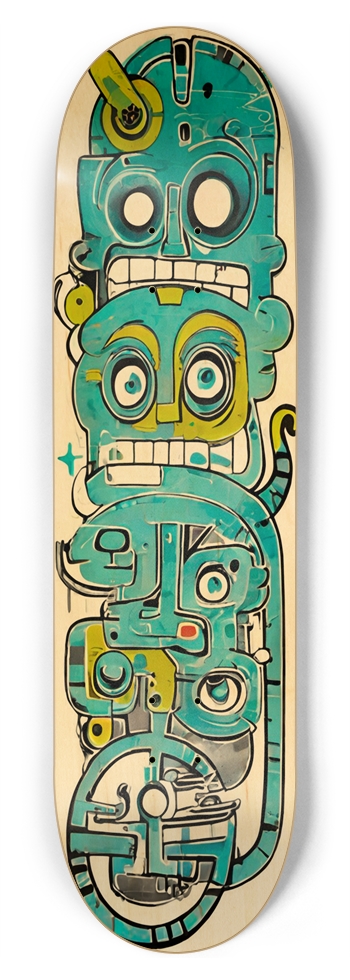 ADHD DRUGZ DECK 03 8-3/4 Inch Skateboard