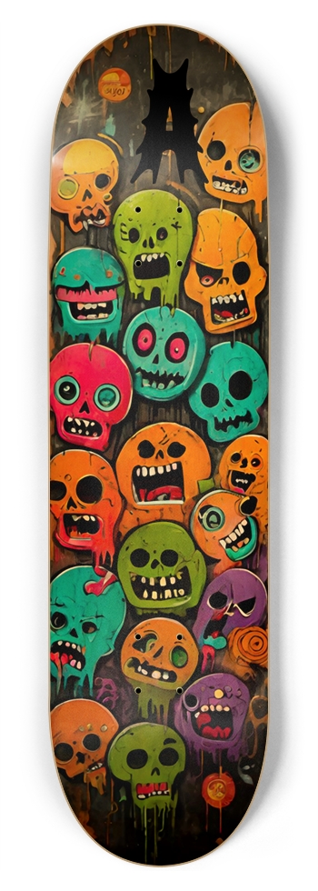 ADHD CAROLLA DECK 01 8-3/4 Inch Skateboard