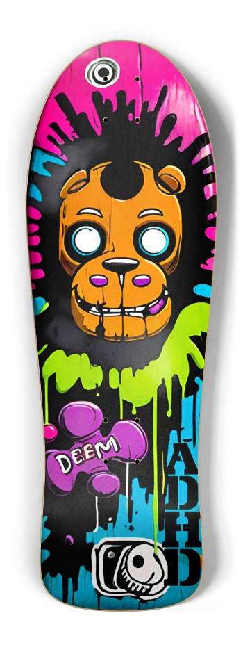 ADHD DEEM RETRO DECK 01 Old School Shape