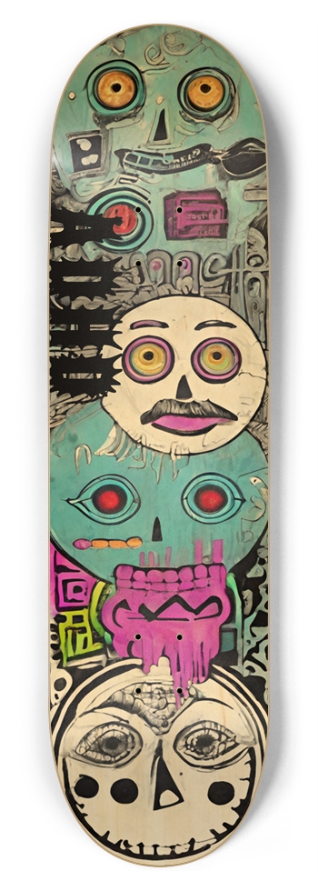 ADHD BUGGIN' DECK 01 8-3/4 Inch Skateboard