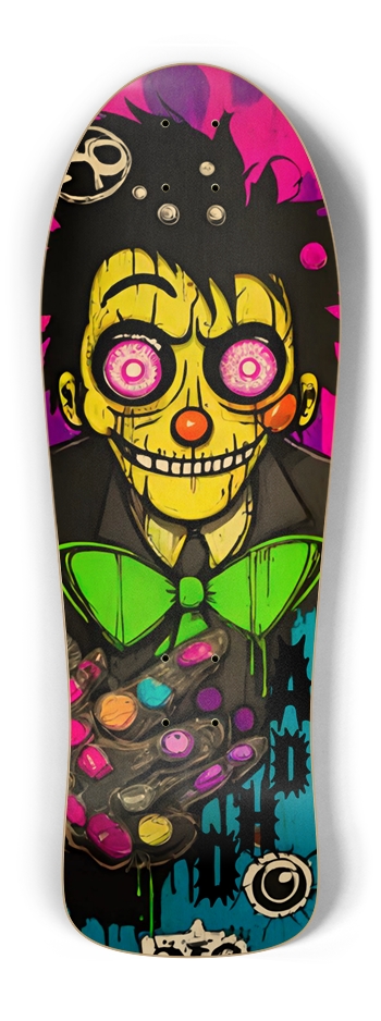 ADHD CREEPY STAN RETRO ROCKET Old School Shape