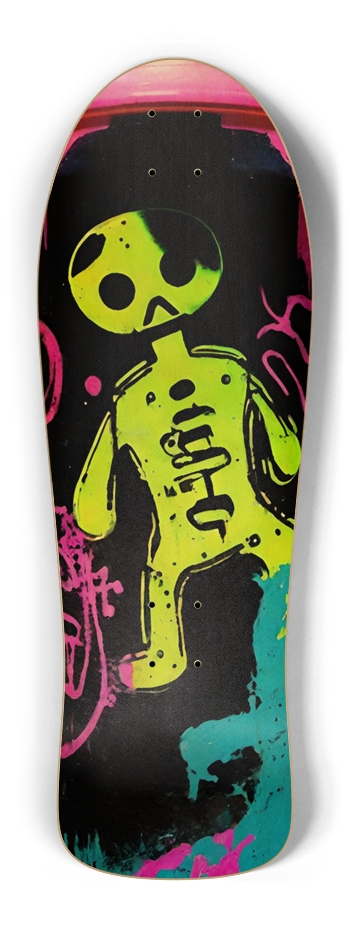 ADHD DEATH OF GINGY RETRO DECK 01 Old School Shape