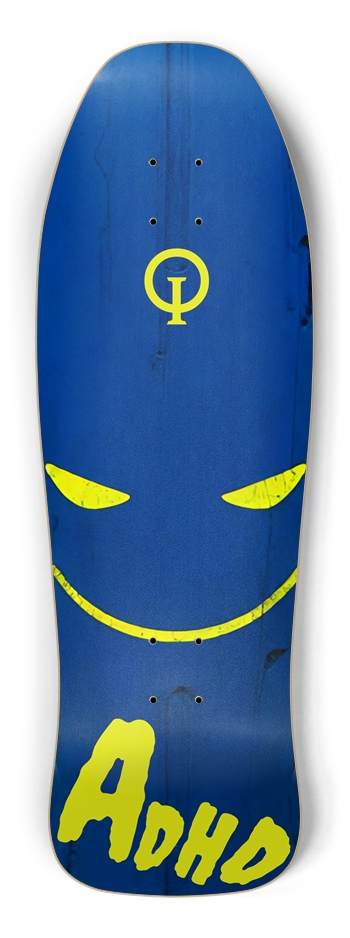 ADHD BLUE HOMIE RETRO DECK 01 Shredder Shape