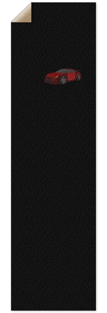 Red car grip 10 x 36 Inch Griptape