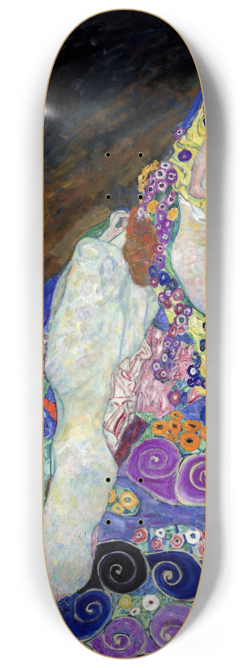 Gustav Klimt's The Virgin #1 8-1/4 Skateboard Deck