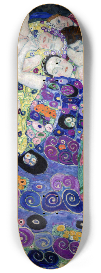 Gustav Klimt's The Virgin #2 8-1/4 Skateboard Deck