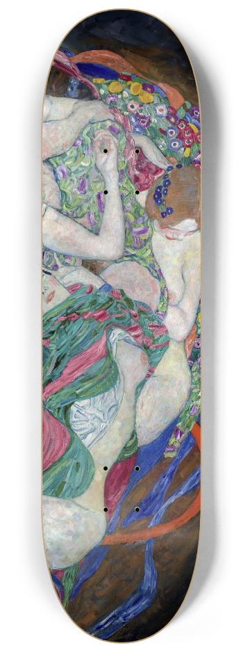 Gustav Klimt's The Virgin #3 8-1/4 Skateboard Deck