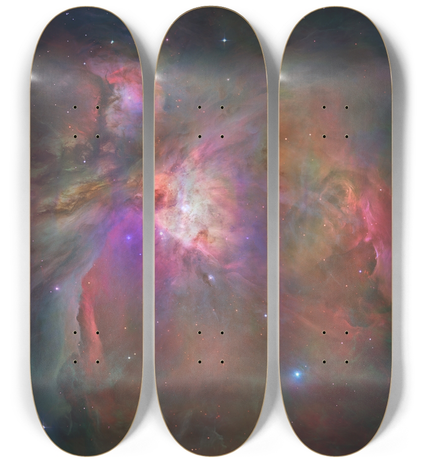 Orion Nebula - Hubble Telescope Series 3 Deck Wall Series