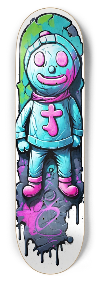 ADHD GINGY KILLAH DECK 01 8-3/4 Inch Skateboard