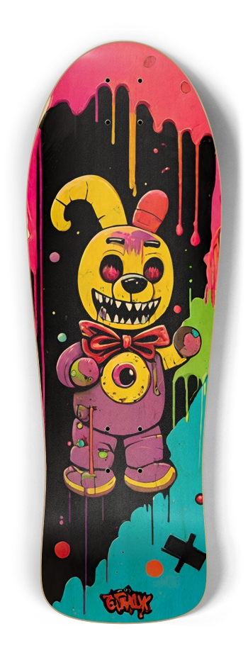 ADHD NIRVANA RETRO DECK 01 Old School Shape