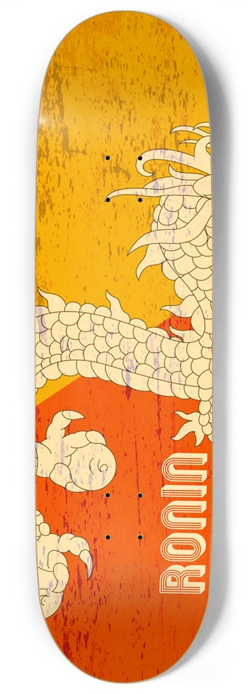 Bhutan Apex Pro Flag 9 Inch Skateboard