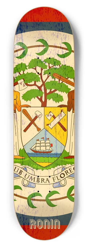 Belize Apex Pro Flag 8-3/4 Inch Skateboard