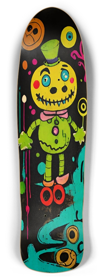 ADHD LARRY STREET DECK 01 Retro Rocket