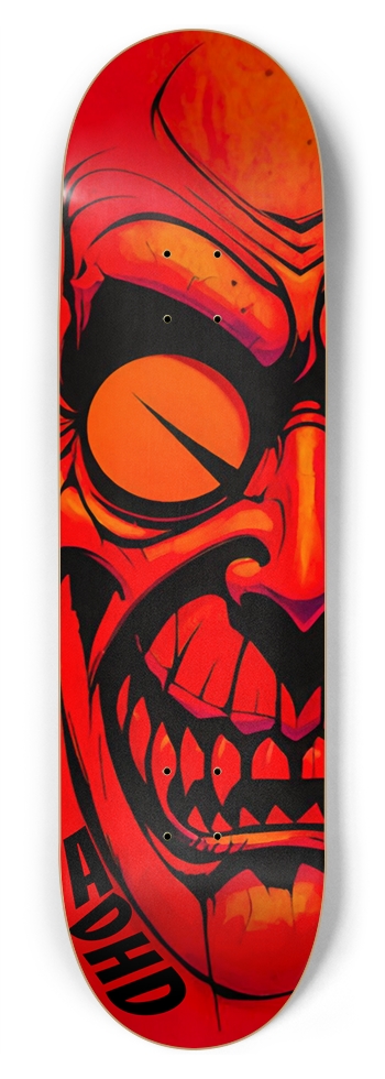 ADHD PTSD MOJO DECK 01 8-3/4 Inch Skateboard