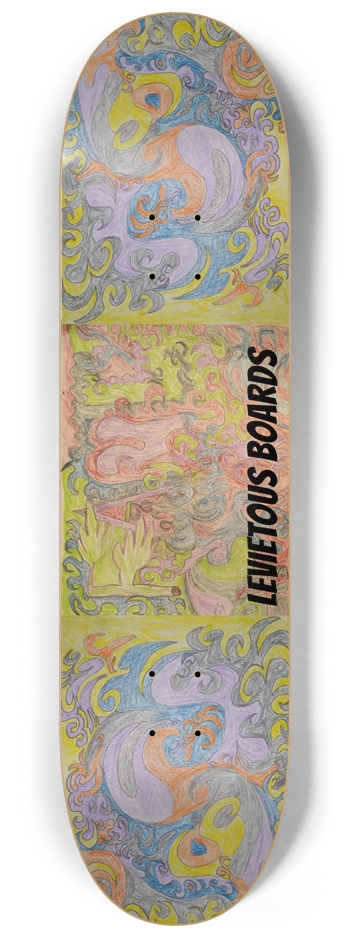 Phsychicedelix #16 8-1/4 Skateboard Deck