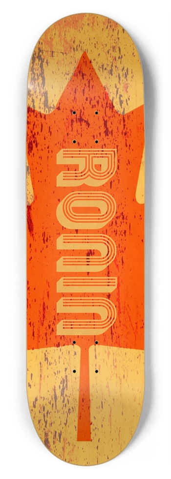 RONIN Canada Apex Pro Flag 8-3/4 Inch Skateboard