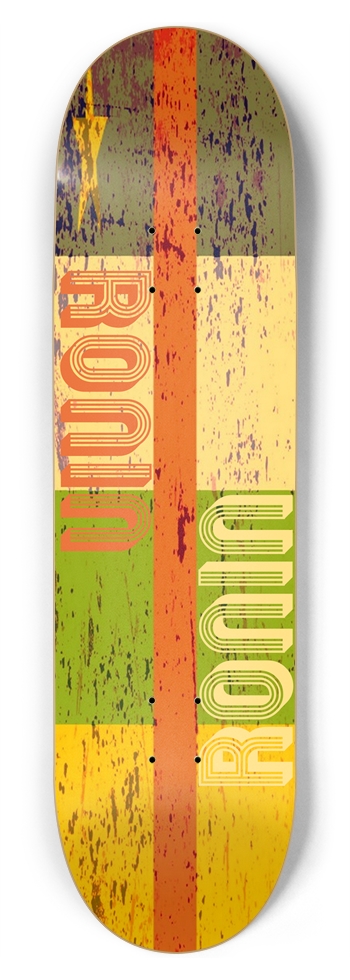 Central African Republic Apex Pro Flag 8-3/4 Inch Skateboard