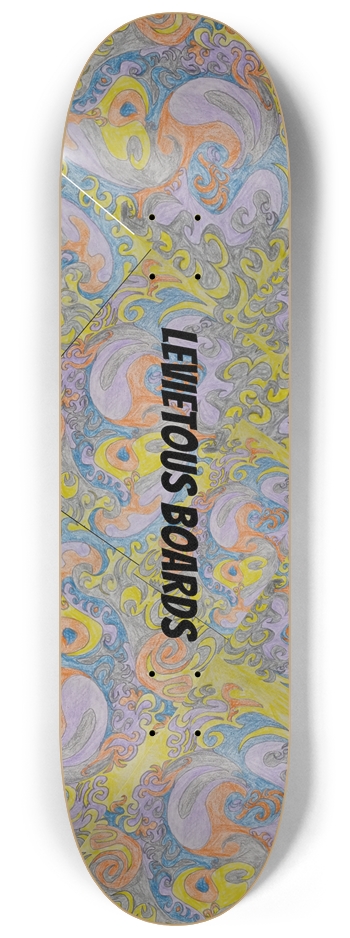 Phsychicedelix #20 8-1/4 Skateboard Deck