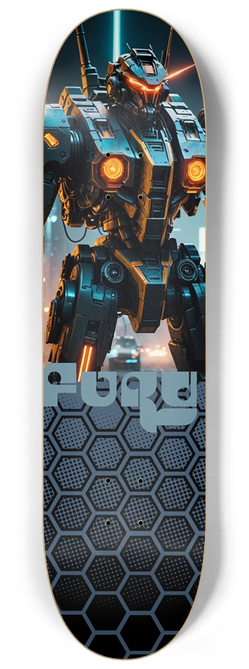MECH-Fury 8-1/4 Skateboard Deck