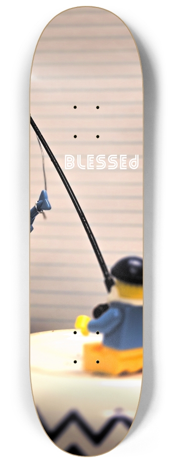 Gone Fishing 8-1/4 Skateboard Deck