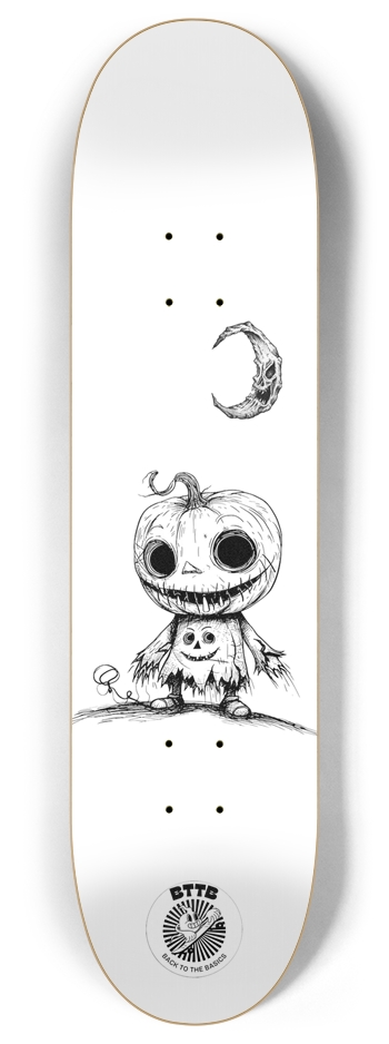 Pumpkin head 8 Inch Skateboard Deck