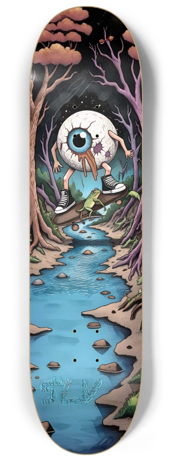 Eye B. Crazy 8-1/4 Skateboard Deck