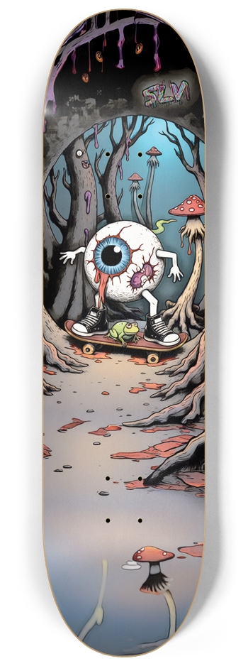 Just Taste the Frog 8-1/4 8-1/4 Skateboard Deck