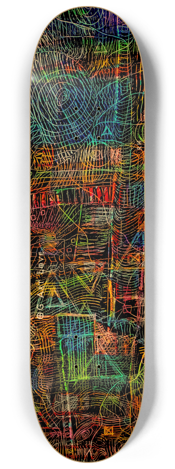 OG Art Love 2 Deck "Jungle" Skateboard Series #2 8-1/4 Skateboard Deck
