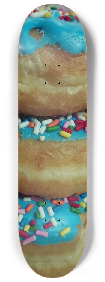 Fried bread (Glow in the dark) 8-1/4 Skateboard Deck