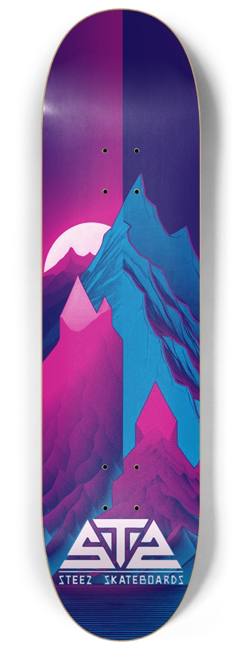 Alpenglühen 8-1/4 Skateboard Deck