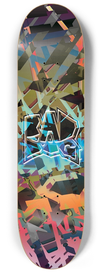 Bad Dog Fracture #3 8-1/4 Skateboard Deck