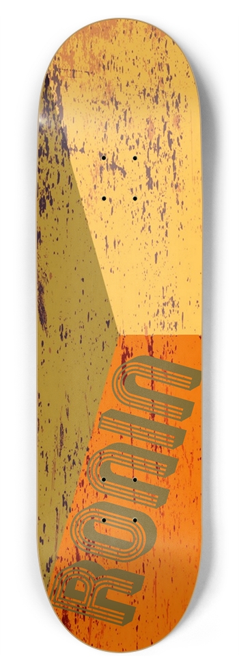 RONIN Czech Republic Apex Pro Flag 8-3/4 Inch Skateboard