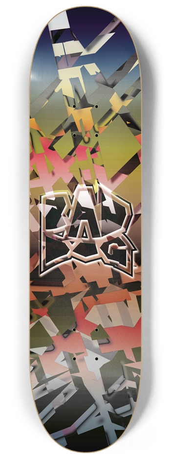 Bad Dog Fracture #4 8-1/4 Skateboard Deck