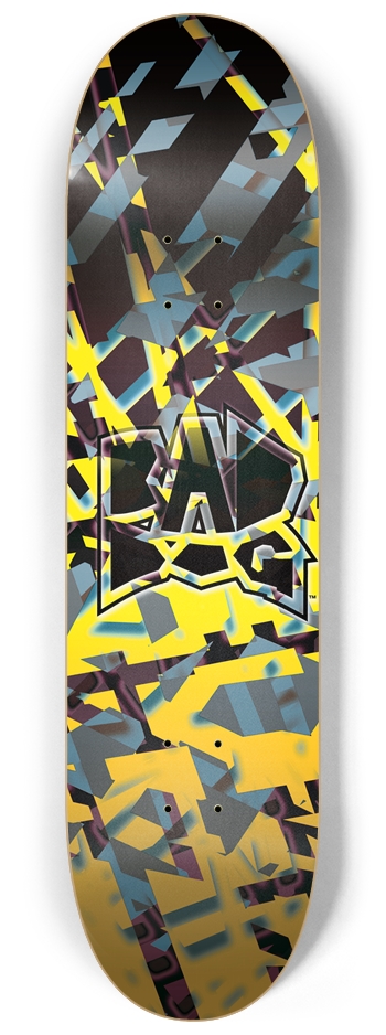 Bad Dog Fracture #2 8-1/4 Skateboard Deck