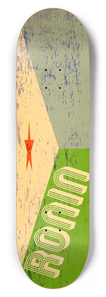 RONIN Djibouti Apex Pro Flag Deck 8-3/4 Inch Skateboard