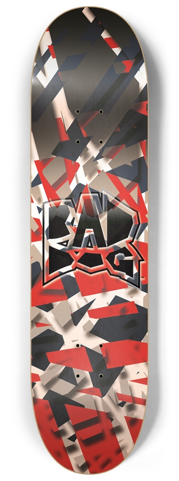 Bad Dog Fracture #1 8-1/4 Skateboard Deck