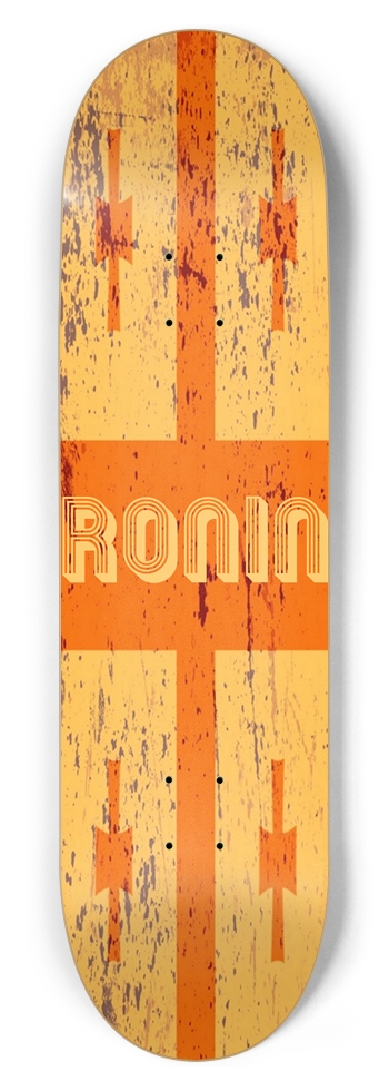 RONIN Georgia Apex Pro Flag 8-3/4 Inch Skateboard