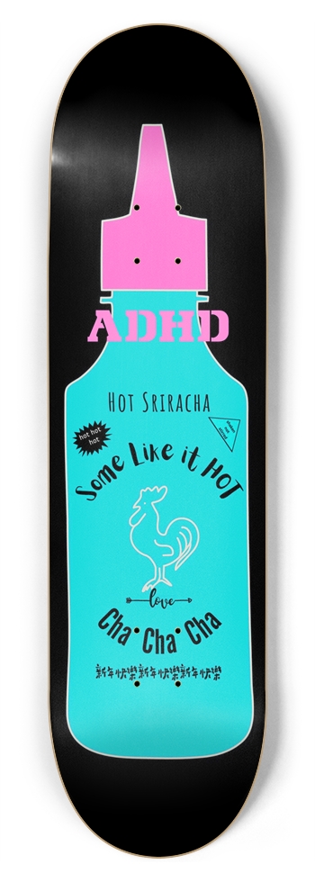 ADHD Sriracha NEO Deck 02 8-3/4 Inch Skateboard