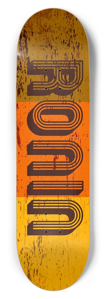 RONIN Germany Apex Pro Flag 8-3/4 Inch Skateboard