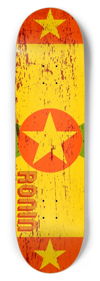 RONIN Grenada Apex Pro Flag 8-3/4 Inch Skateboard