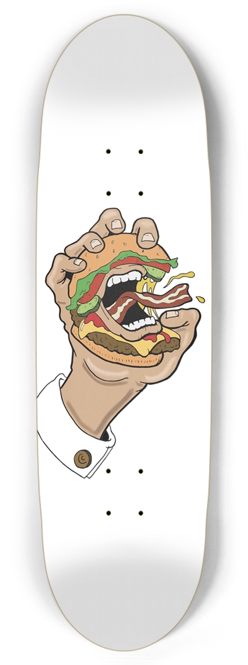 Screaming Burger Football Football Shape