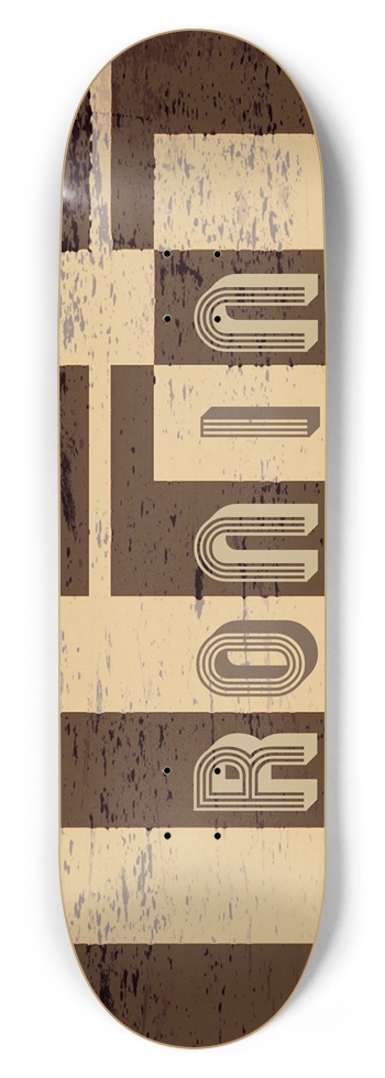 RONIN Greece Apex Pro Flag 8-3/4 Inch Skateboard