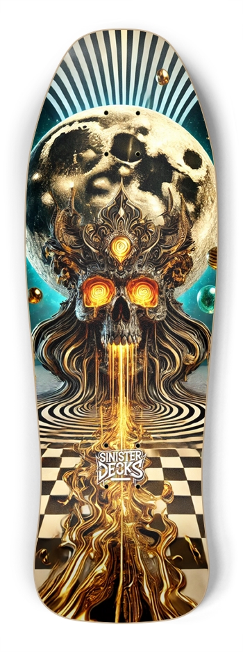Cosmic Descent: The Infinite Skull Shredder Shape