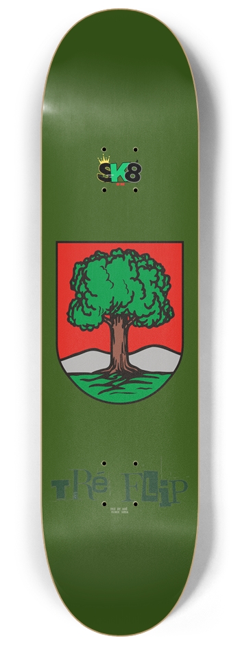 Tre Flip 2 8-1/4 Skateboard Deck