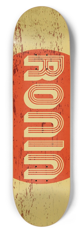 RONIN Japan Apex Pro Flag Punk Deck 8-3/4 Inch Skateboard