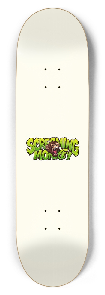 SCREAMING MONKEY SODA FIZZ PUNK DECK 01 8-3/4 Inch Skateboard