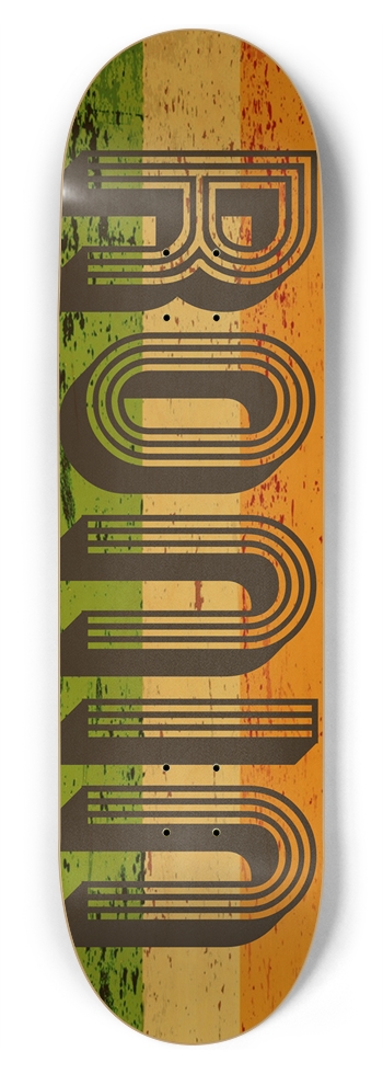 RONIN Ireland Apex Pro Flag Punk Deck 8-3/4 Inch Skateboard