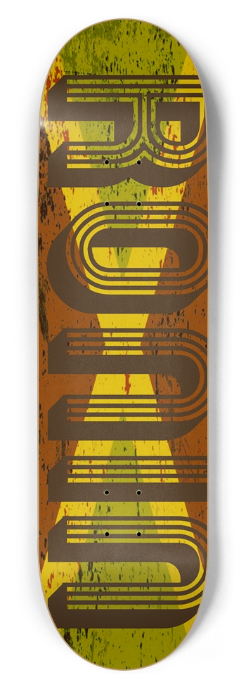 RONIN Jamaica Apex Pro Flag Punk Deck 8-3/4 Inch Skateboard